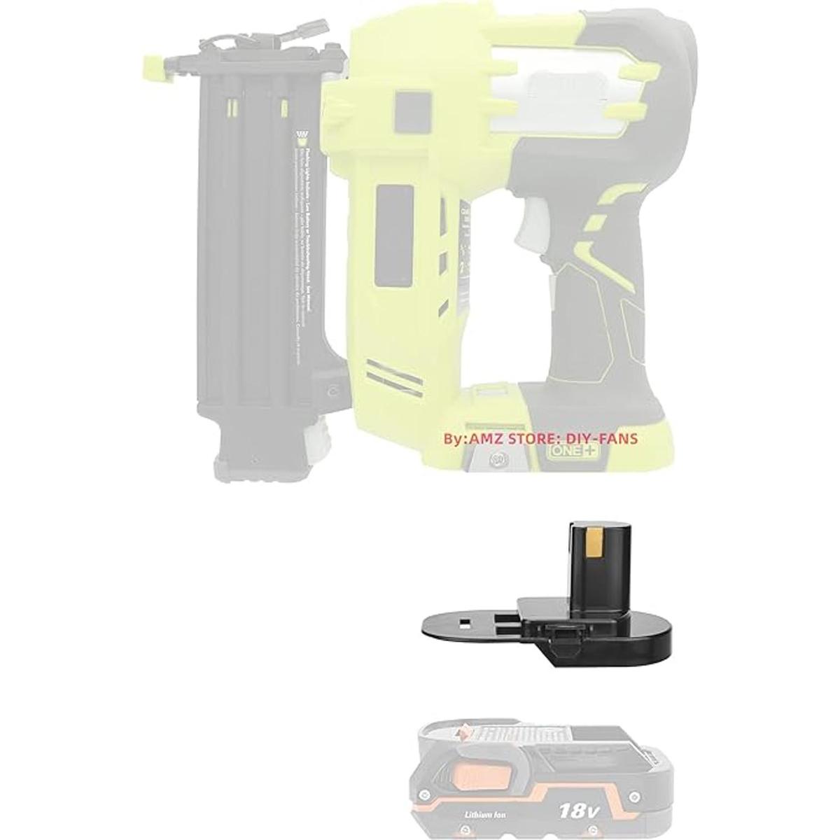 Adaptador adecuado para Ryobi 18v ONE herramientas