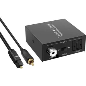 Adaptador convertidor de audio digital óptico a coaxial o_1