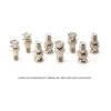 Adaptador coaxial RF F81 y BNC Conector BNC macho a_2