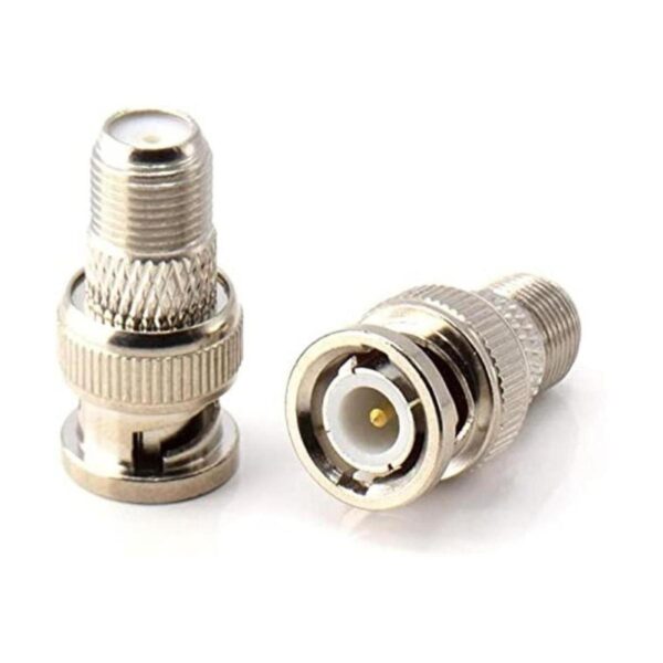 Adaptador coaxial RF F81 y BNC Conector BNC macho a_1
