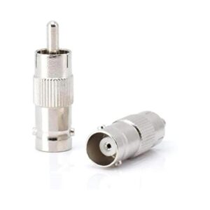 Adaptador coaxial RCA y BNC Conector hembra BNC a RCA_1