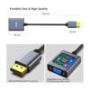 Adaptador de DisplayPort a VGA Benfei DisplayPort a VGA_6