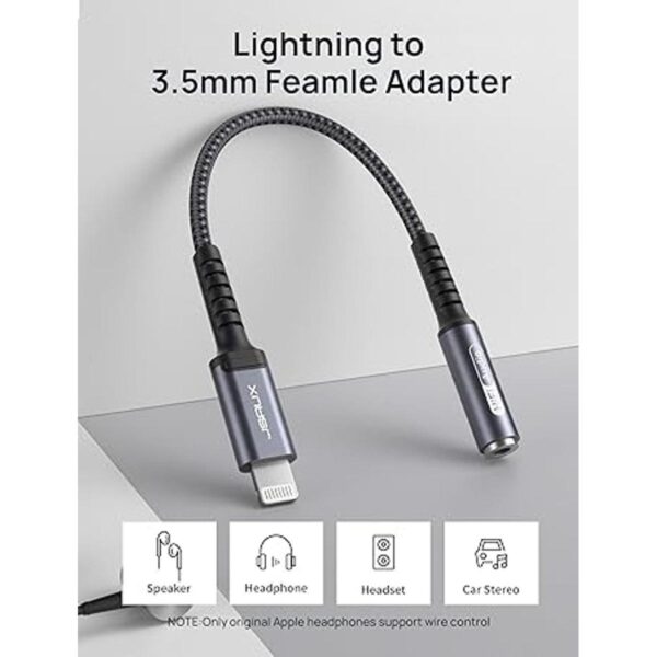 Adaptador de auriculares Lightning a 0.138 in JSAUX_2