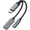 Adaptador de auriculares y cargador USB C a 0.138 in_1