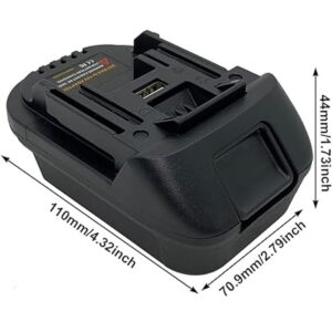 Adaptador de batería para herramientas inalámbricas Makita