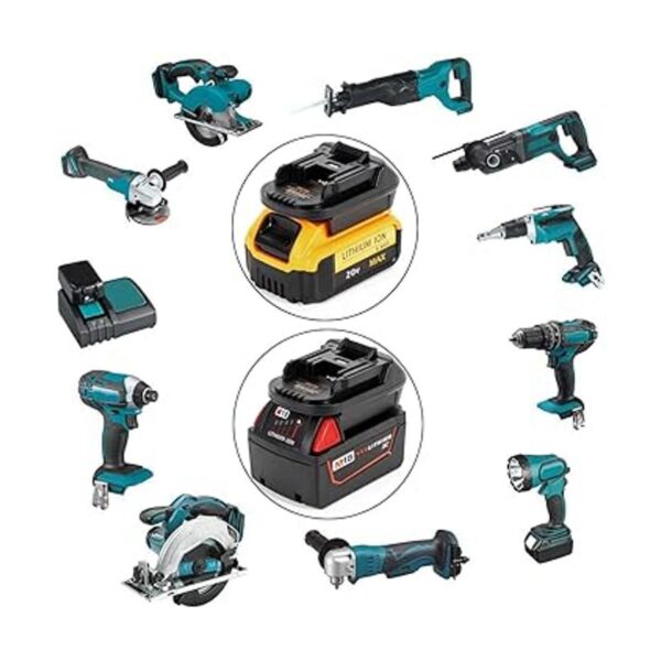 Adaptador de batería para herramientas inalámbricas Makita