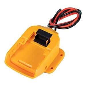 Adaptador de batería para Dewalt de 20 V conector de