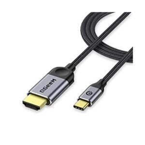 Adaptador de cable USB C a HDMI de 6 pies 4K QGeeM USB_1
