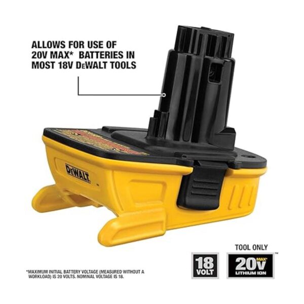 Adaptador de batería para herramientas de 18V DeWalt_6