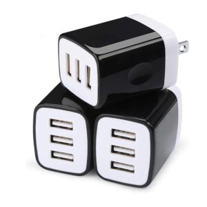 Adaptador de cargador de pared cubos USB Sicodo paquete_1