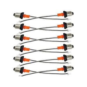 Adaptador de enchufe E26 conector de rosca con conectores_1
