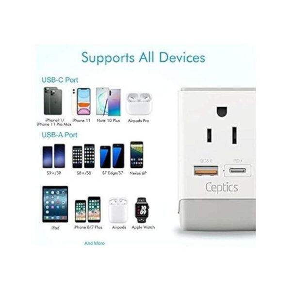 Adaptador de enchufe de alimentación India Maldivas Travel_5