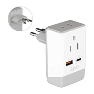 Adaptador de enchufe de alimentación Brasil Rio Travel QC_1