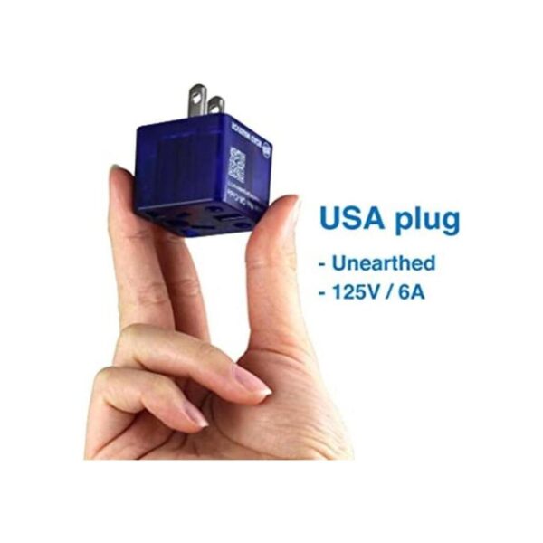 Adaptador de enchufe de viaje para EUUKCNAUIN a_1