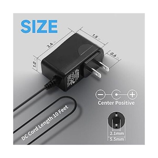 Adaptador de fuente de alimentación de 12 V 1 A1000 mA de_6