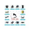 Adaptador de fuente de alimentación de 12 V 3 A 100 V240_6