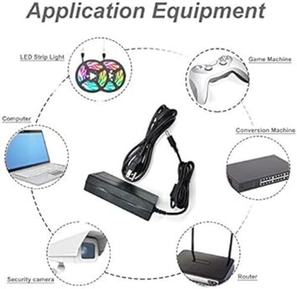 Adaptador de fuente de alimentación de 12 V 6 amperios