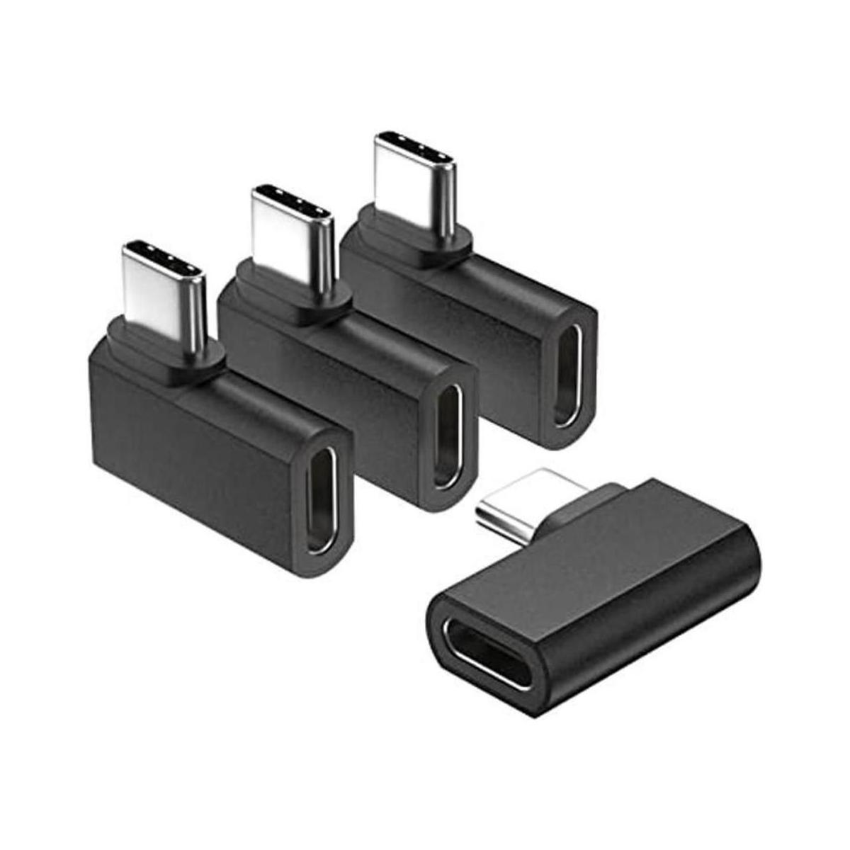 Adaptador de extensión USB C de ángulo recto UseBean