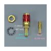 Adaptador de gas y refrigeración por agua conector rápido_3
