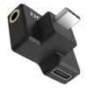 Adaptador de micrófono dual USBC de 0.138 in para carga de_1