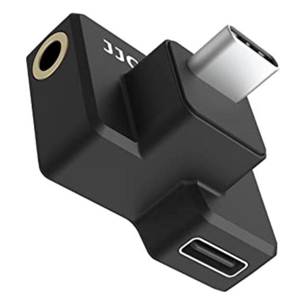 Adaptador de micrófono dual USBC de 0.138 in para carga de_1