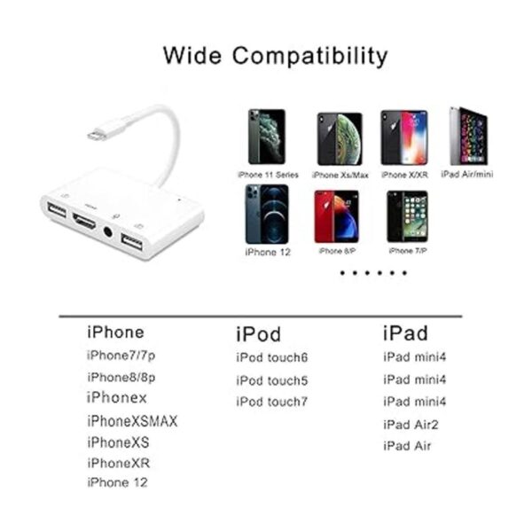 Adaptador de micrófono para iPhone para transmisión en_2