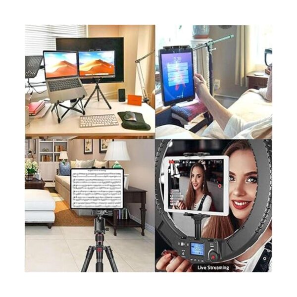 Adaptador de montaje de trípode para tableta IPad soporte_6