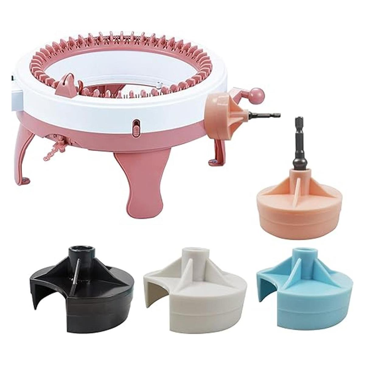Adaptador de máquina de tejer accesorio de taladro para