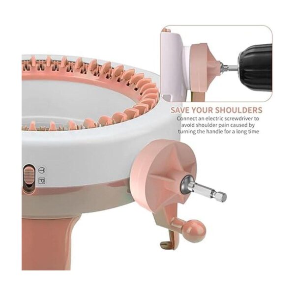 Adaptador de máquina de tejer accesorio de máquina de