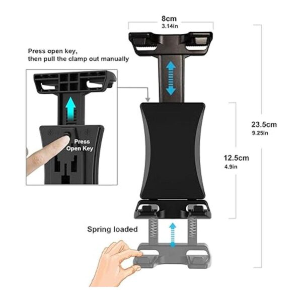 Adaptador de montaje de trípode para tableta IPad soporte_4