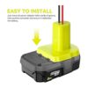 Adaptador de rueda de alimentación para Ryobi One 18V_6