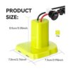 Adaptador de rueda de alimentación para Ryobi One 18V_4