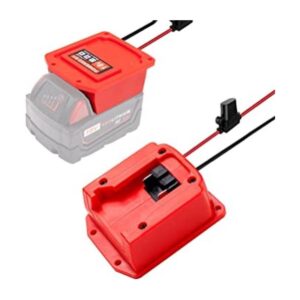 Adaptador de rueda de alimentación para batería Milwaukee