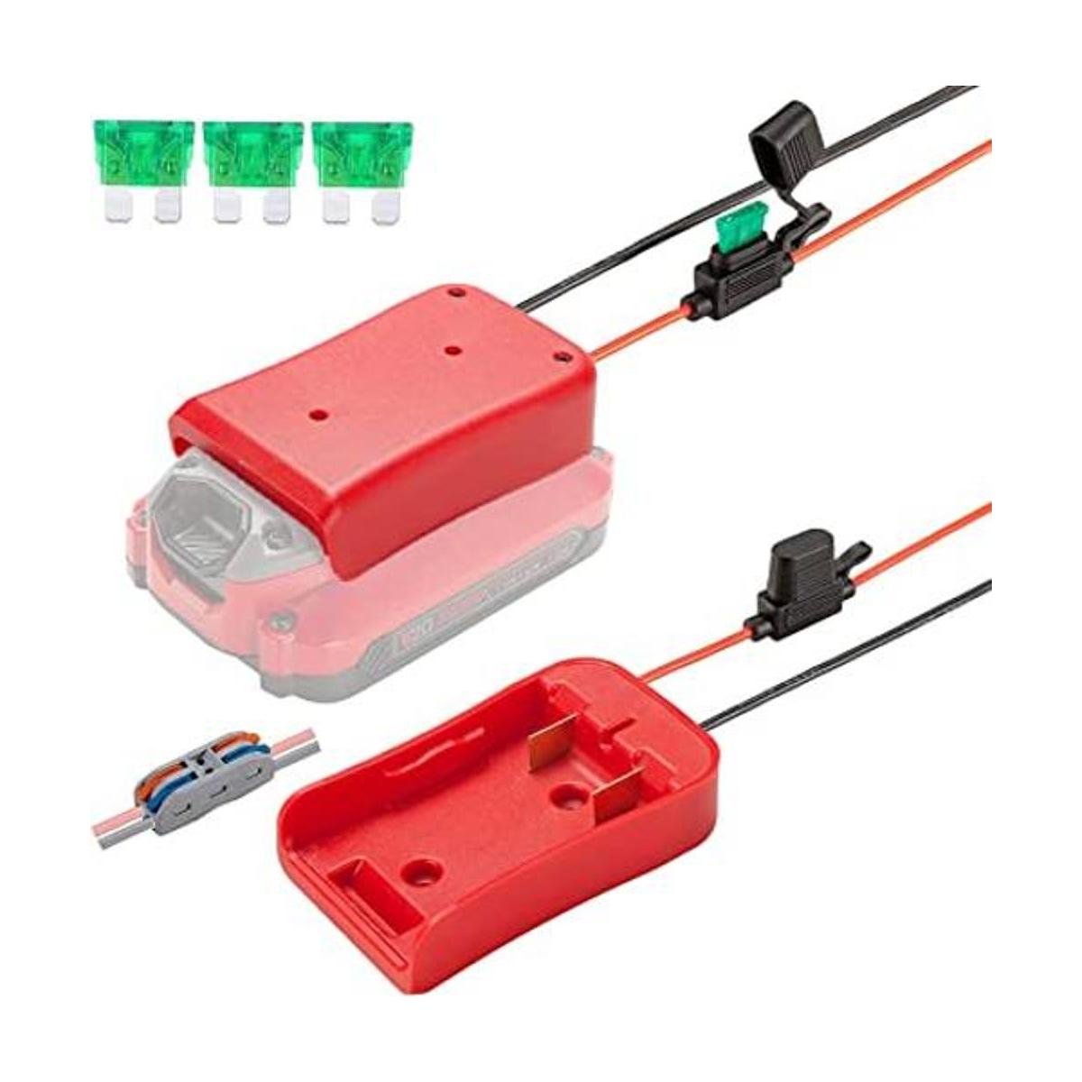 Adaptador de rueda de alimentación para batería V20