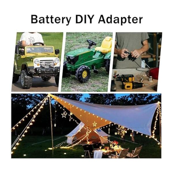 Adaptador de rueda de alimentación para batería V20
