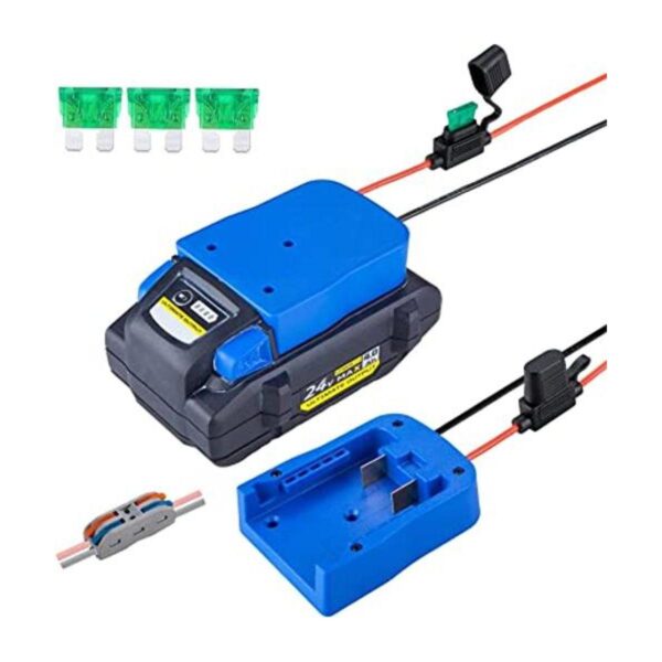 Adaptador de rueda eléctrica para batería Kobalt de 24 V