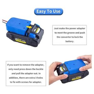 Adaptador de rueda eléctrica para batería Kobalt de 24 V