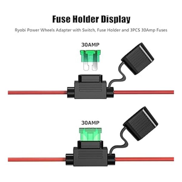Adaptador de ruedas de alimentación para Ryobi kit de_4