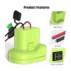 Adaptador de ruedas de alimentación para Ryobi kit de_2