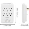 Adaptador de toma de corriente multifunción para montaje_3