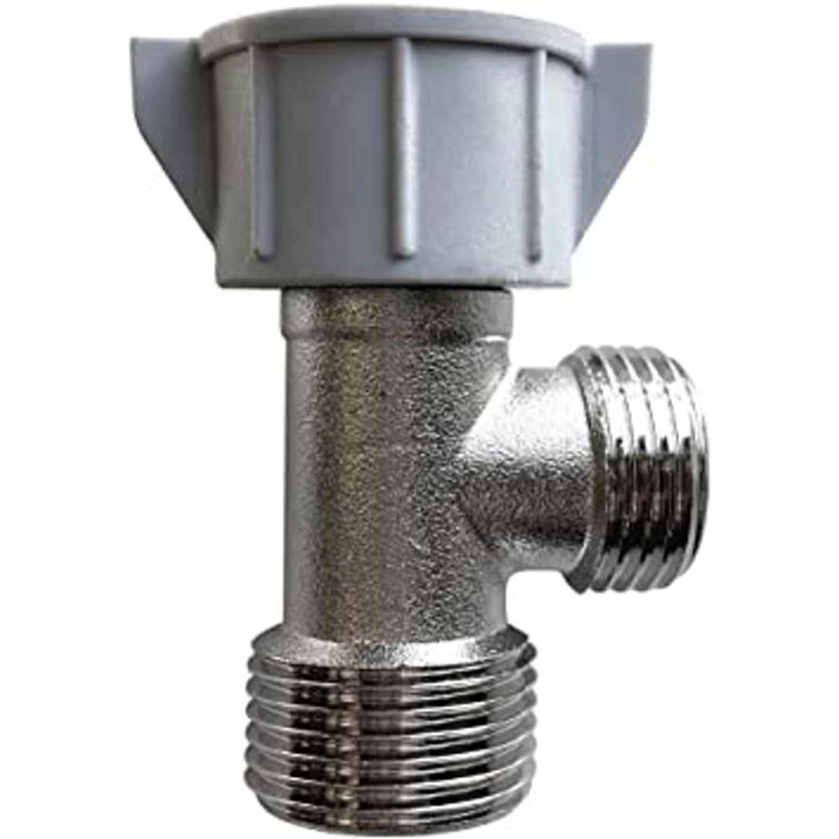 Adaptador en T híbrido de agua fría 1516 pulgadas x