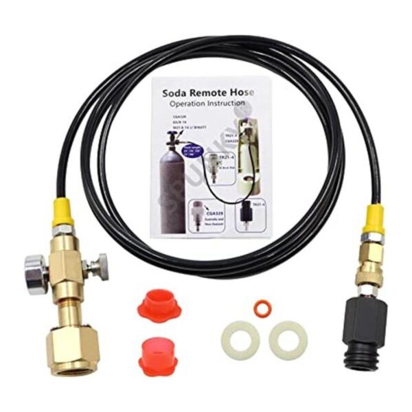 Adaptador directo de cilindro de tanque de co2 para_1