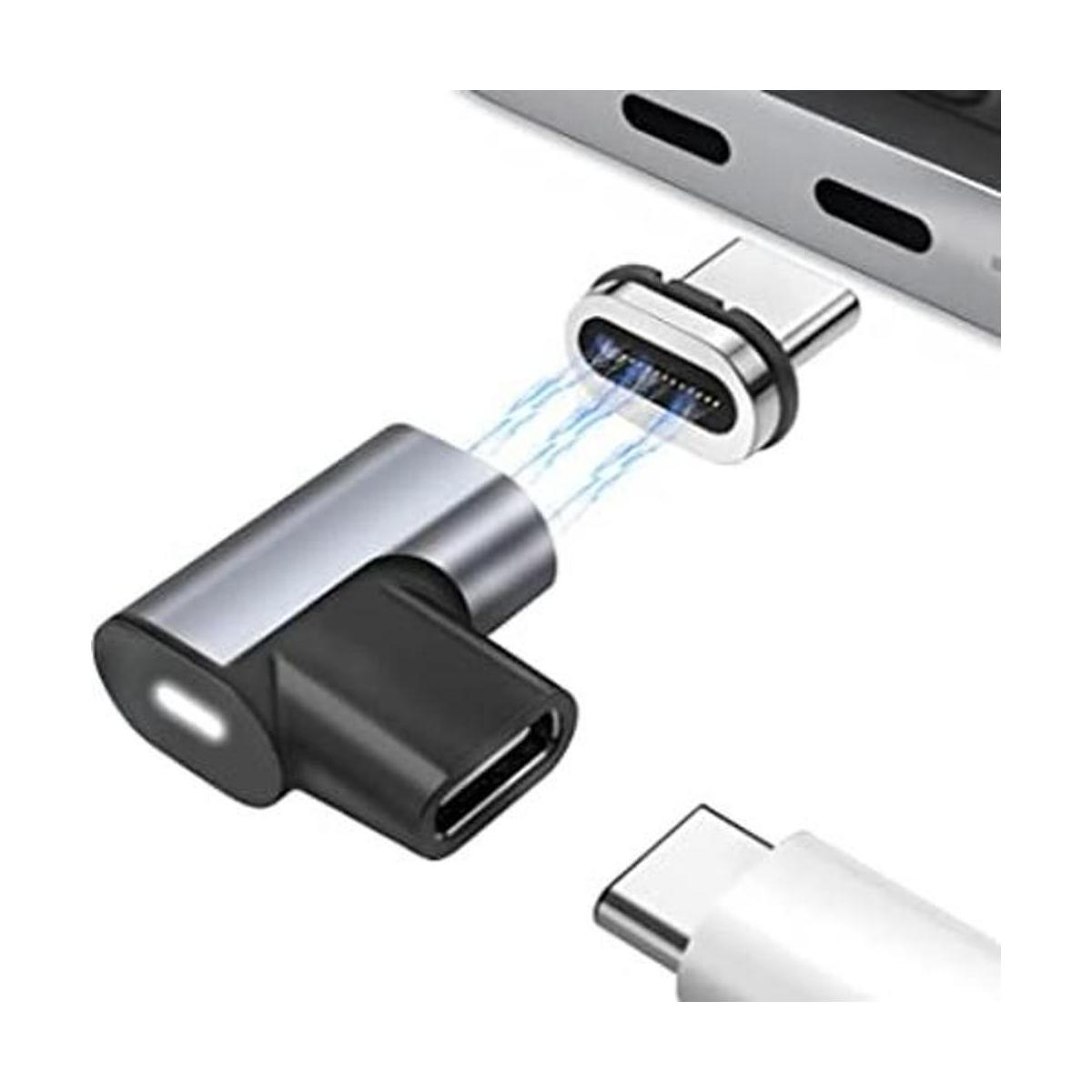 Adaptador magnético USB C conector tipo C de 24 pines