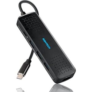 Adaptador multipuerto USB C RSHTECH 6 en 1 USB C Dongle_1