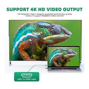 Adaptador magnético USB C paquete de 2 adaptador_4