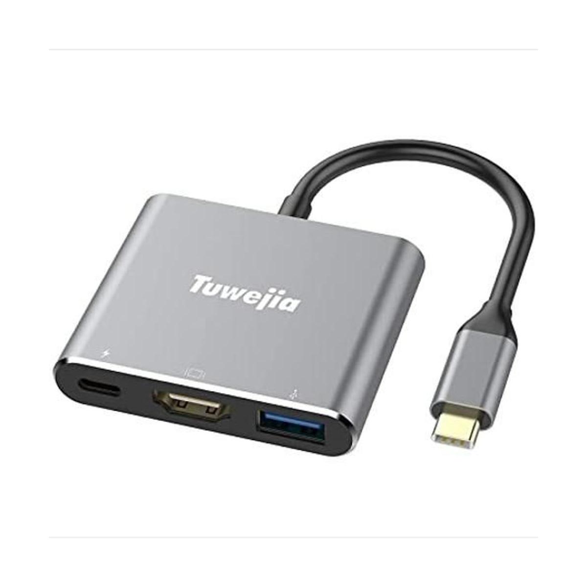 Adaptador multipuerto USB C a HDMI Tuwejia USB 3.1 Gen 1