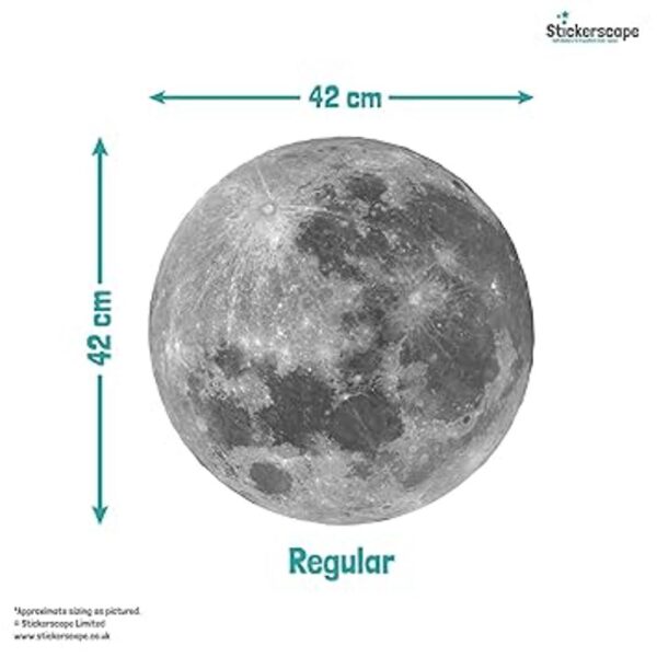 Adhesivo de pared con diseño de luna ideal para crear una_3