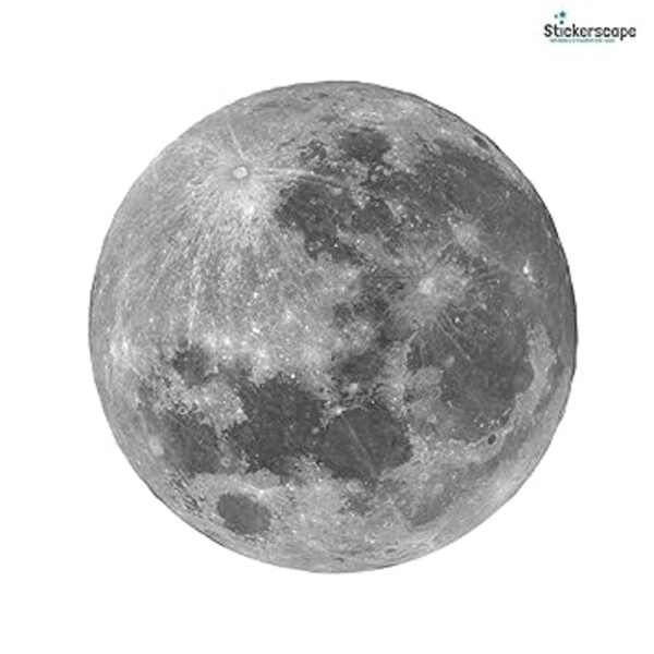 Adhesivo de pared con diseño de luna ideal para crear una_2