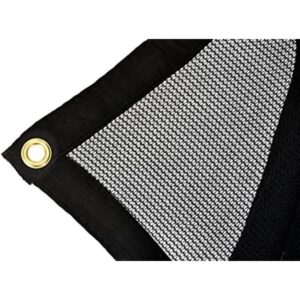 AdirPro Lona de malla de punto resistente 10 x 12 pies