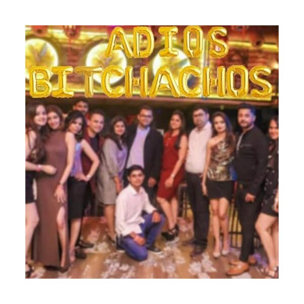 Adios Bitchachos Globos dorados que se van a la fiesta_3